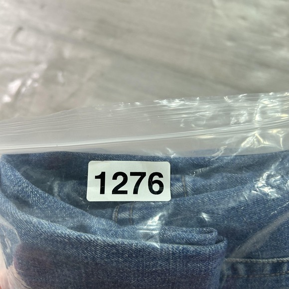 VINTAGE Guess Jeans Womens 32 Blue USA American Tradition Zip Pocket 90s - Picture 14 of 14